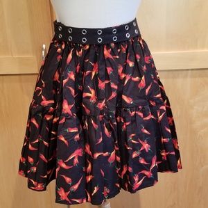 Vintage 3 tier western petticoat style skirt